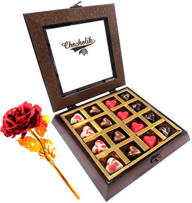 Chocholik Artificial Flower Gift Set