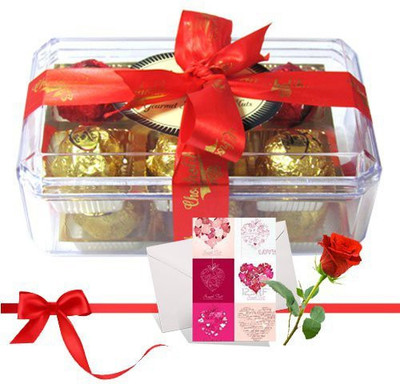 Chocholik Greeting Card Gift Set