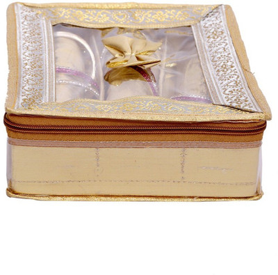 Kuber Industries 3 Rod Brocade Bangle box (9 cm x 24 cm x 27 cm, 3 Rods, Golden) Make Up Vanity Box(Gold)
Kuber Industries 3 Rod Brocade Bangle box (9 cm x 24 cm x 27 cm, 3 Rods, Golden) Make Up Vanity Box(Gold)