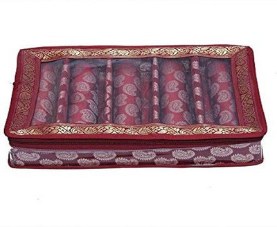 Kuber Industries 5 Rod Brocade Bangle box (9 cm x 24 cm x 42 cm), 5 Rods, Maroon Make Up Vanity Box(Maroon)
Kuber Industries 5 Rod Brocade Bangle box (9 cm x 24 cm x 42 cm), 5 Rods, Maroon Make Up Vanity Box(Maroon)