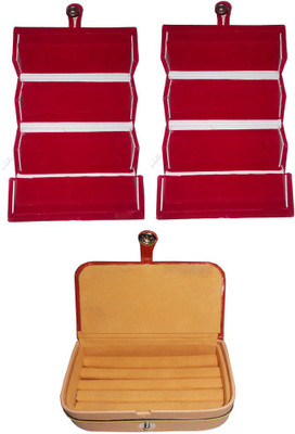 Abhinidi Combo of 3 velvet case Ring and Earring storage travelling Folder Jewellery Vanity Box(Multicolor)
Abhinidi Combo of 3 velvet case Ring and Earring storage travelling Folder Jewellery Vanity Box(Multicolor)