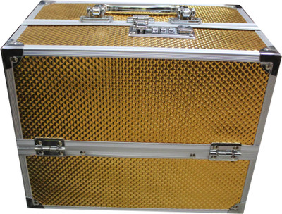 Platinum JD19-1 Cosmetic 7 Compartment With Lock Makeup, Jewellery Vanity Box(Golden)
Platinum JD19-1 Cosmetic 7 Compartment With Lock Makeup, Jewellery Vanity Box(Golden)