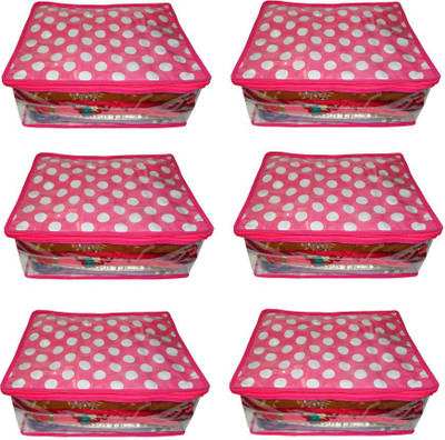 Atorakushon 6pc Saree Salwar Suit Dress Protection Cover Garment Pouch Organiser Box Bag Storage Case Vanity Box(Pink)
Atorakushon 6pc Saree Salwar Suit Dress Protection Cover Garment Pouch Organiser Box Bag Storage Case Vanity Box(Pink)