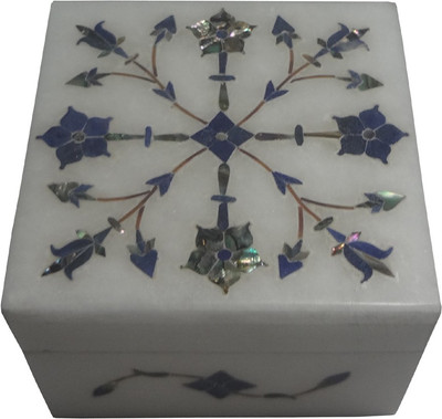 Avinash Handicrafts White Stone inlaid square 3x3" Jewellery, Multi Purpose Vanity Box(White)
Avinash Handicrafts White Stone inlaid square 3x3" Jewellery, Multi Purpose Vanity Box(White)