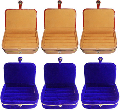 Abhinidi Combo of 6 velvet case Ring and Earring storage travelling Folder Jewellery Vanity Box(Multicolor)
Abhinidi Combo of 6 velvet case Ring and Earring storage travelling Folder Jewellery Vanity Box(Multicolor)