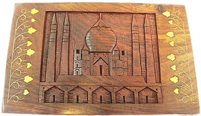 Muccasacra Taj Mahal engraved length - 15 cm makeup box, jewellery box, precious collectibles Vanity Box(Brown)
Muccasacra Taj Mahal engraved length - 15 cm makeup box, jewellery box, precious collectibles Vanity Box(Brown)