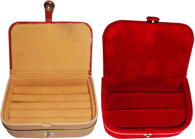 Abhinidi Combo of 2 velvet case Ring and Earring storage travelling Folder Jewellery Vanity Box(Multicolor)
Abhinidi Combo of 2 velvet case Ring and Earring storage travelling Folder Jewellery Vanity Box(Multicolor)