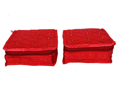 Hanu Enterprises Locker Jewellery Kit Makeup Vanity Box(Gajari)
