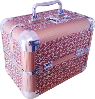 Satisfaction Freeze to store cosmetic items Vanity Box(Brown)
