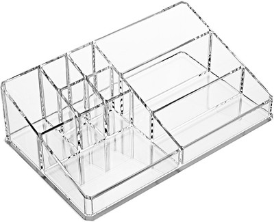 Rajica Acrylic 9 section Cosmetic and Jewelry Organizer makeup Vanity Box(Transparent)
Rajica Acrylic 9 section Cosmetic and Jewelry Organizer makeup Vanity Box(Transparent)