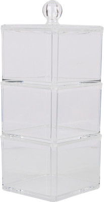 Tidy Up! Lambi Cosmetic Organizer Vanity Box(Transparent)