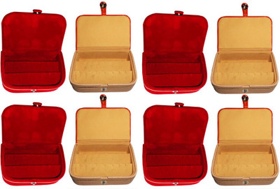 Abhinidi Combo of 8 velvet case Ring and Earring storage travelling Folder Jewellery Vanity Box(Multicolor)
Abhinidi Combo of 8 velvet case Ring and Earring storage travelling Folder Jewellery Vanity Box(Multicolor)