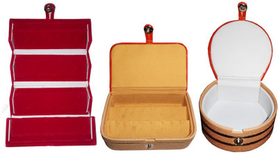 Abhinidi Combo of 3 velvet case Ring and Earring storage travelling Folder Jewellery Vanity Box(Multicolor)
Abhinidi Combo of 3 velvet case Ring and Earring storage travelling Folder Jewellery Vanity Box(Multicolor)