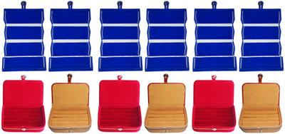 Abhinidi Combo of 12 velvet case Ring and Earring storage travelling Folder Jewellery Vanity Box(Multicolor)
Abhinidi Combo of 12 velvet case Ring and Earring storage travelling Folder Jewellery Vanity Box(Multicolor)