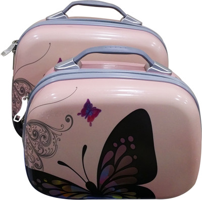 Satisfaction Stella to store cosmetic items Vanity Box(Peach)