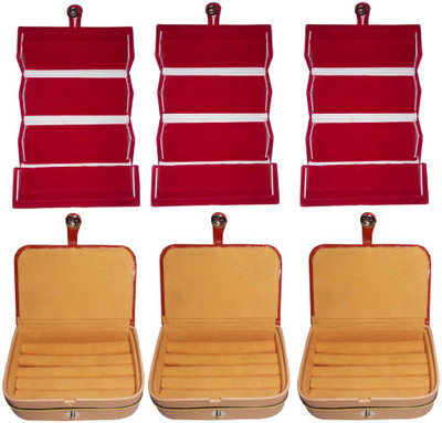 Abhinidi Combo of 6 velvet case Ring and Jewelry storage travelling Folder Jewellery Vanity Box(Multicolor)
Abhinidi Combo of 6 velvet case Ring and Jewelry storage travelling Folder Jewellery Vanity Box(Multicolor)