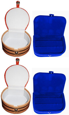 Abhinidi Combo of 4 velvet case Ring and Earring storage travelling Folder Jewellery Vanity Box(Multicolor)
Abhinidi Combo of 4 velvet case Ring and Earring storage travelling Folder Jewellery Vanity Box(Multicolor)