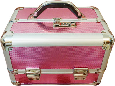 Satisfaction Nicole to store cosmetic items Vanity Box(Pink)
