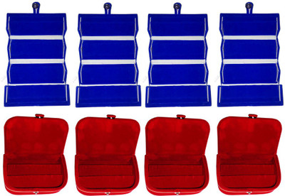 Abhinidi Combo of 8 velvet case Ring and Earring storage travelling Folder Jewellery Vanity Box(Multicolor)
Abhinidi Combo of 8 velvet case Ring and Earring storage travelling Folder Jewellery Vanity Box(Multicolor)