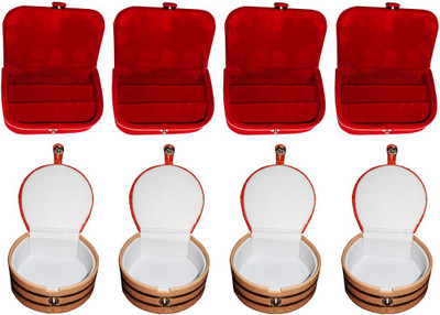 Abhinidi Combo of 8 velvet case Ring and Earring storage travelling Folder Jewellery Vanity Box(Multicolor)
Abhinidi Combo of 8 velvet case Ring and Earring storage travelling Folder Jewellery Vanity Box(Multicolor)