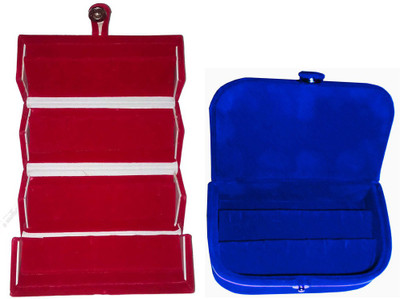 Abhinidi Combo of 2 velvet case Ring and Earring storage travelling Folder Jewellery Vanity Box(Multicolor)
Abhinidi Combo of 2 velvet case Ring and Earring storage travelling Folder Jewellery Vanity Box(Multicolor)