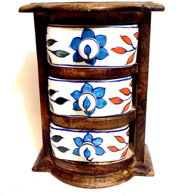 Alishba Mini Rack Multi Purpose Vanity Box(Multicolor)
