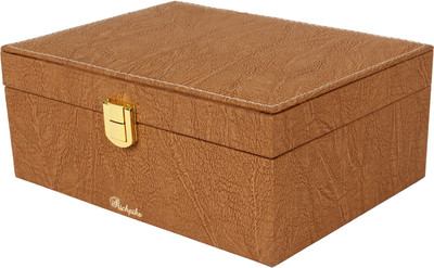 Richpiks Medium Jewellery Accessories Box Jewellery Purpose Vanity Box(Brown)
Richpiks Medium Jewellery Accessories Box Jewellery Purpose Vanity Box(Brown)