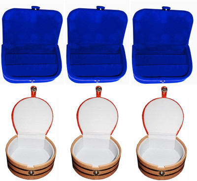 Abhinidi Combo of 6 velvet case Ring and Earring storage travelling Folder Jewellery Vanity Box(Multicolor)
Abhinidi Combo of 6 velvet case Ring and Earring storage travelling Folder Jewellery Vanity Box(Multicolor)