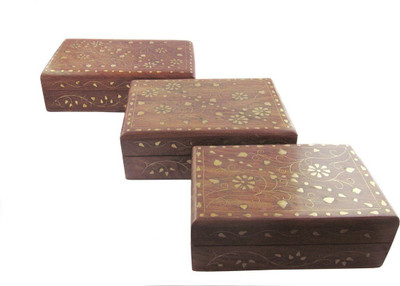 Craftatoz Vanity Box,,Wooden Wedding Gift Box, Handcrafted Box Perfect For Wedding , Makeup Vanity Box(Brown)
Craftatoz Vanity Box,,Wooden Wedding Gift Box, Handcrafted Box Perfect For Wedding , Makeup Vanity Box(Brown)