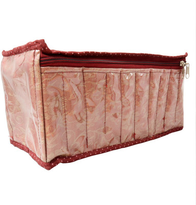 Srajanaa 10 pcs organiser Jewellery Vanity Box(Maroon)
Srajanaa 10 pcs organiser Jewellery Vanity Box(Maroon)