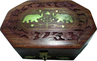 Evergreen Designer Octagon Shape 8 x 5 Inch Makeup and Jewellery Vanity Box(Brown)
Evergreen Designer Octagon Shape 8 x 5 Inch Makeup and Jewellery Vanity Box(Brown)