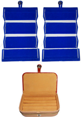 Abhinidi Combo of 3 velvet case Ring and Earring storage travelling Folder Jewellery Vanity Box(Multicolor)
Abhinidi Combo of 3 velvet case Ring and Earring storage travelling Folder Jewellery Vanity Box(Multicolor)