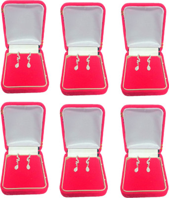 Addyz pack of 6 red single pair Big hanging Earring, Tops, studs jewellery Vanity Box(RED)
Addyz pack of 6 red single pair Big hanging Earring, Tops, studs jewellery Vanity Box(RED)