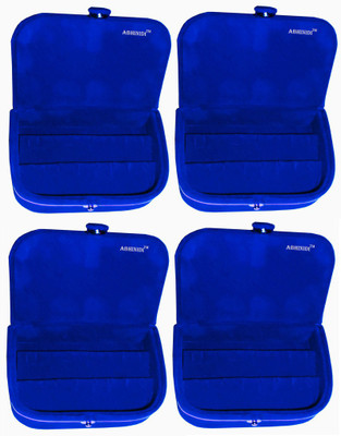Abhinidi Set of 4 velvet case Earring storage travelling folder Jewellery Vanity Box(Blue)
Abhinidi Set of 4 velvet case Earring storage travelling folder Jewellery Vanity Box(Blue)