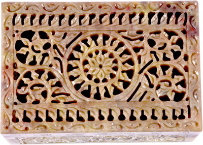 Avinash Handicrafts Soap Stone Carved Rectangle 6x4x3" Jewellery Vanity Box(Multicolor)
Avinash Handicrafts Soap Stone Carved Rectangle 6x4x3" Jewellery Vanity Box(Multicolor)