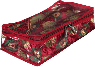 SuiDhaga Bangle Box Jama 2 Line Bangle Organiser Vanity Box(Maroon)
SuiDhaga Bangle Box Jama 2 Line Bangle Organiser Vanity Box(Maroon)