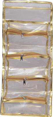 Roshiaaz Elegent Utility kit Makeup Vanity Box(golden)