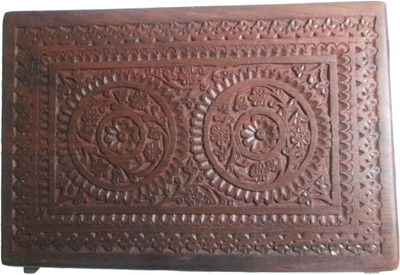 Evergreen Wooden Handicraft Hand Made Jewellery / Bangle Box with Mirror Designer, Decorative Makeup and Jewellery Vanity Box(Brown)
Evergreen Wooden Handicraft Hand Made Jewellery / Bangle Box with Mirror Designer, Decorative Makeup and Jewellery Vanity Box(Brown)