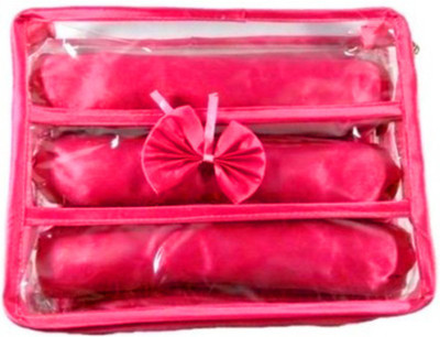 Atorakushon 3 Rods Bangle box Jewellery Organiser Pouches Storage Case Vanity Box(Pink)
Atorakushon 3 Rods Bangle box Jewellery Organiser Pouches Storage Case Vanity Box(Pink)