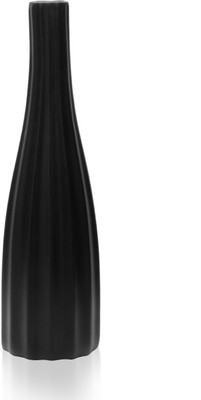 SNG Ceramic Vase(24.892 cm, Black)