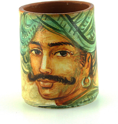 eKolhapuri Terracotta Vase(3 inch, Multicolor)
eKolhapuri Terracotta Vase(3 inch, Multicolor)