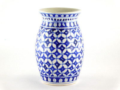 Chave Blue Pottery / Jug Ceramic, Terracotta, Pottery Vase(6 inch, Blue)