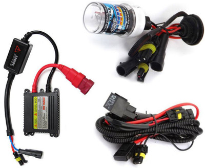 Xtreme 8000K (High Beam White / Low Beam Yellow) For Honda Dio Vehical HID Kit