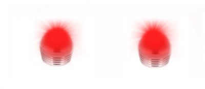 Speedwav 174423 Car Fancy Lights(Red)