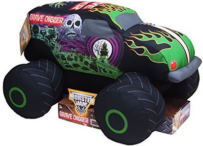 Monster Jam Grave Digger Plush Truck Pillow Measures Approximately 10"(Multicolor)
Monster Jam Grave Digger Plush Truck Pillow Measures Approximately 10"(Multicolor)