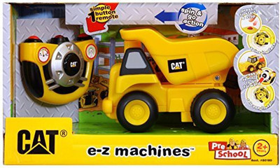 Dubblebla Cat Ez Machines Remote Controled Dump Truck Model 80180(Yellow)