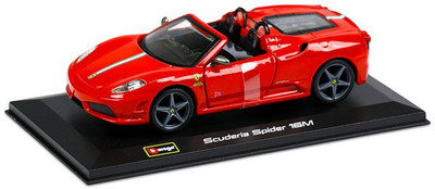 Bburago Ferrari Scuderia Spider 16M 1/32(Red)