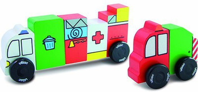 Vilac Magnetic Trucks Ba(Multicolor)