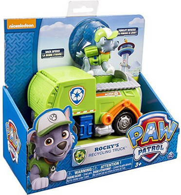 Paw Patrol Rocky'S Recycling Truck (Works With Ler)(Green)