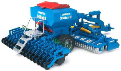 Bruder Lemken Solitair 9 Sowing Combination(Blue)